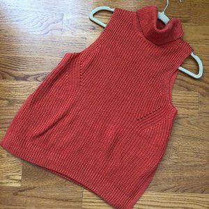 Abercrombie Sleeveless Turtleneck Sweater